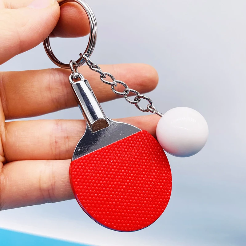 7가지 색상의 귀여운 탁구 라켓 펜던트, 기념품, 탁구 - Table Tennis Olympics 리뷰 및 가격