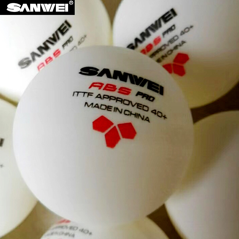 SANWEI ABS PRO 3성 40+ 탁구 공 6개/ - Table Tennis Olympics 리뷰 및 가격