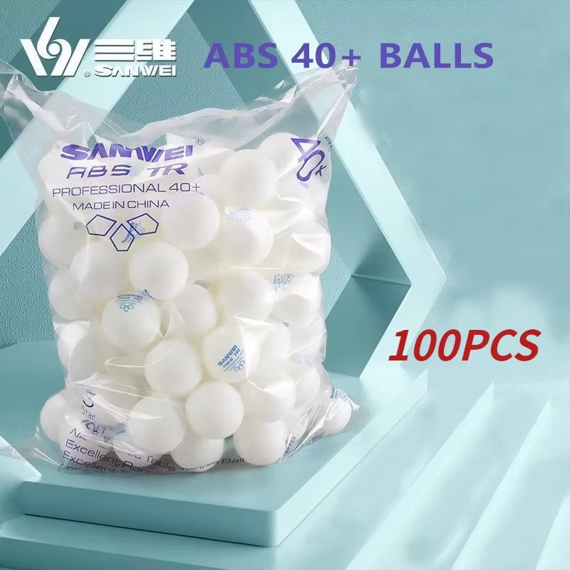 50개/100개 세트 SANWEI TR 3성급 탁구공, - Table Tennis Olympics 리뷰 및 가격